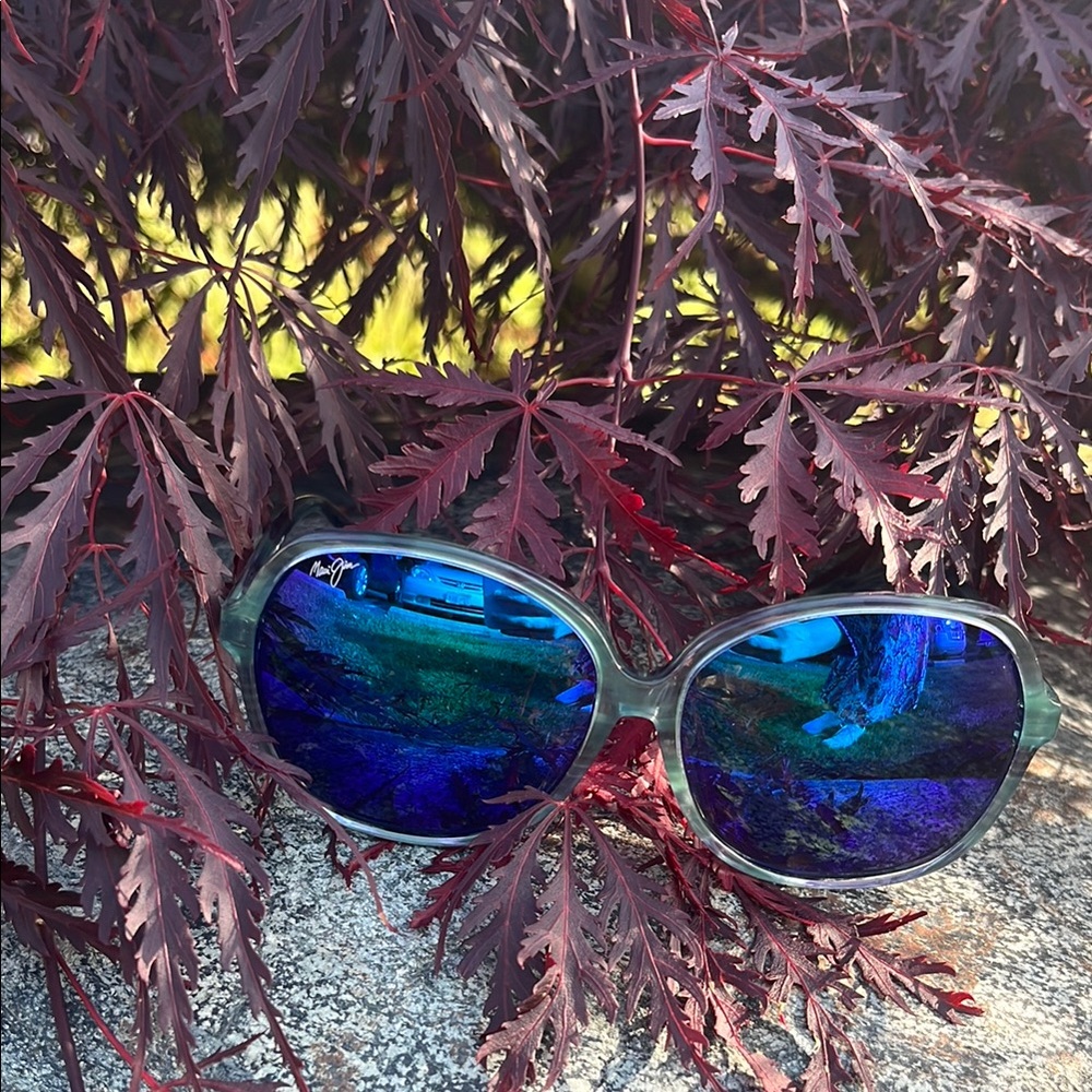 Maui Jim Blue and Black Sunglasses